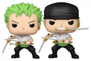 One Piece POP! Animation Vinyl Figures Zoro (Refresh) w/Ch 9 cm Assortment (6)