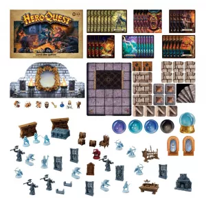 HeroQuest Board Game Expansion Die Spiegelmagierin Quest Pack *German Version* Hasbro