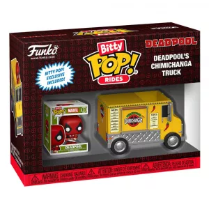 Marvel POP! Rides Vinyl Figure Deadpool w/Chimichanga Truck 2,5 cm Funko