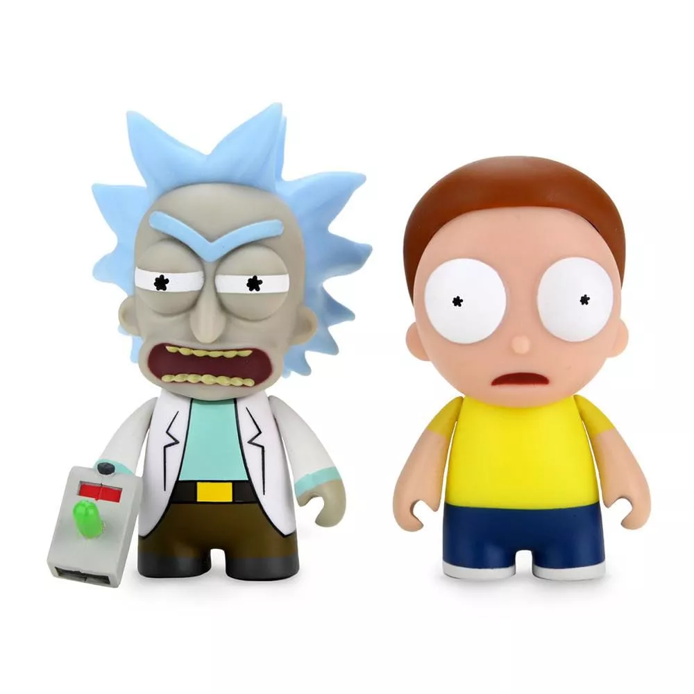 Rick and Morty: Raygun Rick and Morty Vinyl Mini Figure 2-Pack Kidrobot