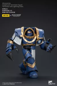 Warhammer The Horus Heresy Action Figure 1/18 Ultramarines Cataphractii Terminator Squad Terminator with Lightning Claws 14 cm Joy Toy (CN)