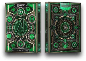 Avengers - The Infinity Saga Playing Cards Green Version Theory11