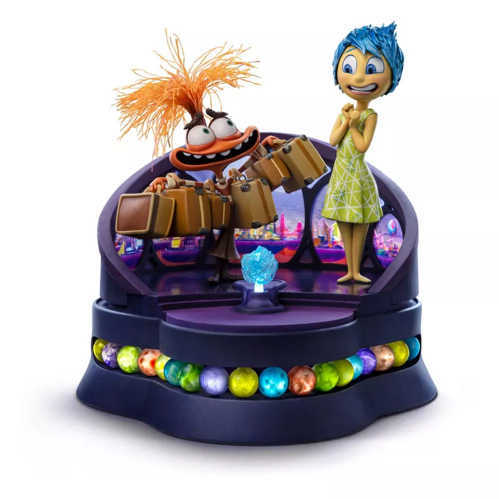 Inside Out 2 Deluxe Art Scale Statue 1/10 Joy and Anxiety 26 cm Iron Studios