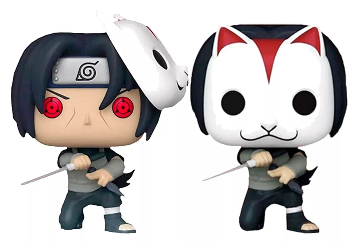 Naruto POP! Animation Vinyl Figure Anbu Itachi w/Chase 9 cm Assortment (6) Funko