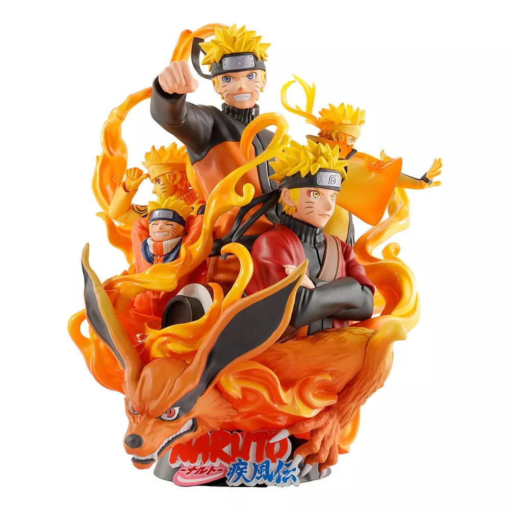 Naruto Shippuden Petitrama DX PVC Mini Statue Naruto 01 15 cm Megahouse