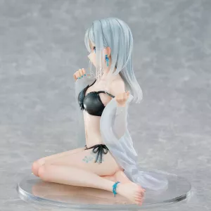 Original Character PVC Statue 1/7 Silver-Haired Girl Sky Blue Morning Special Outfit Ver. by Fuumi Illustration 16 cm Union Creative