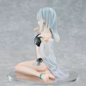 Original Character PVC Statue 1/7 Silver-Haired Girl Sky Blue Morning Special Outfit Ver. by Fuumi Illustration 16 cm Union Creative