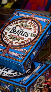 The Beatles Playing Cards Blue Version Theory11