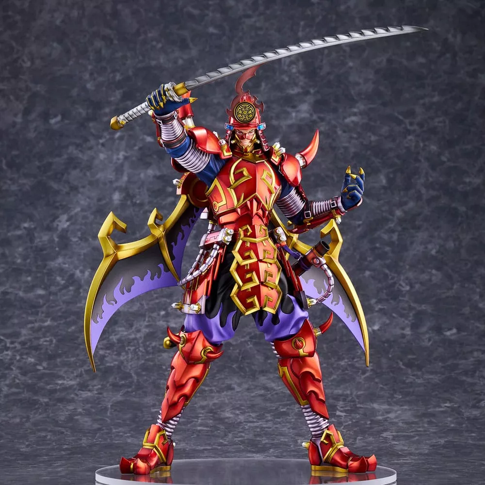 Yu-Gi-Oh! Monster Figure Collection Statue PVC Legendary Six Samurai Shi En 35 cm Union Creative