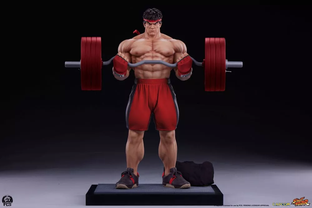 Street Fighter Premier Series Statue 1/4 Ryu: Powerlifting 53 cm Premium Collectibles Studio