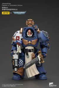 Warhammer 40k Action Figure 1/18 Ultramarines Captain In Terminator Armour 14 cm Joy Toy (CN)