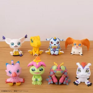 Digimon Adventure Look Up PVC Statues Tentomon & Palmon 11 cm (with gift) Megahouse