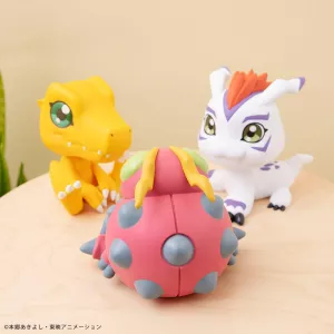 Digimon Adventure Look Up PVC Statues Tentomon & Palmon 11 cm (with gift) Megahouse