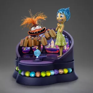 Inside Out 2 Deluxe Art Scale Statue 1/10 Joy and Anxiety 26 cm Iron Studios