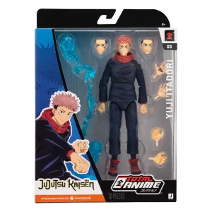 Jujutsu Kaisen Total Anime Action Figure Juji Itadori 17 cm Jazwares