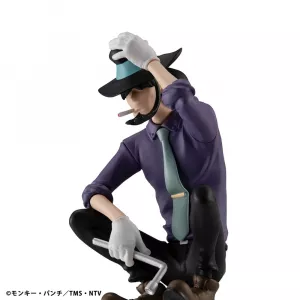 Lupin III PVC Statue Lupin the Gallery Punk at Dawn 9 cm Megahouse