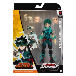 My Hero Academia Total Anime Action Figure Izuku Midoriya 17 cm Jazwares