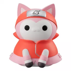 Naruto Shippuden Mega Cat Project Trading Figure 3 cm Nyaruto! Ver. Battle with Akatsuki Assortment (8) Megahouse