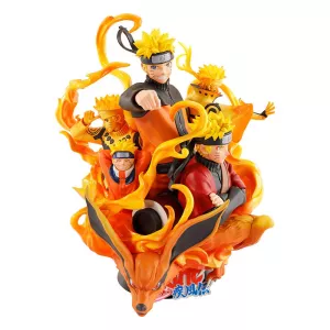 Naruto Shippuden Petitrama DX PVC Mini Statue Naruto 01 15 cm Megahouse