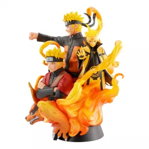 Naruto Shippuden Petitrama DX PVC Mini Statue Naruto 01 15 cm Megahouse