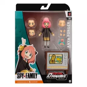 Spy x Family Total Anime Action Figure Anya Forger 11 cm Jazwares