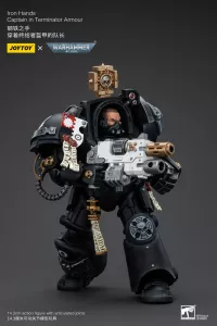 Warhammer 40k Action Figure 1/18 Iron Hands Captain in Terminator Armour 14 cm Joy Toy (CN)