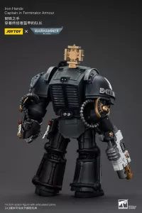 Warhammer 40k Action Figure 1/18 Iron Hands Captain in Terminator Armour 14 cm Joy Toy (CN)