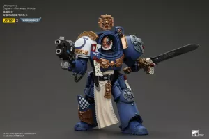 Warhammer 40k Action Figure 1/18 Ultramarines Captain In Terminator Armour 14 cm Joy Toy (CN)