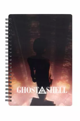 Ghost in the Shell Notebook with 3D-Effect Motoko Kusanagi Art SD Toys