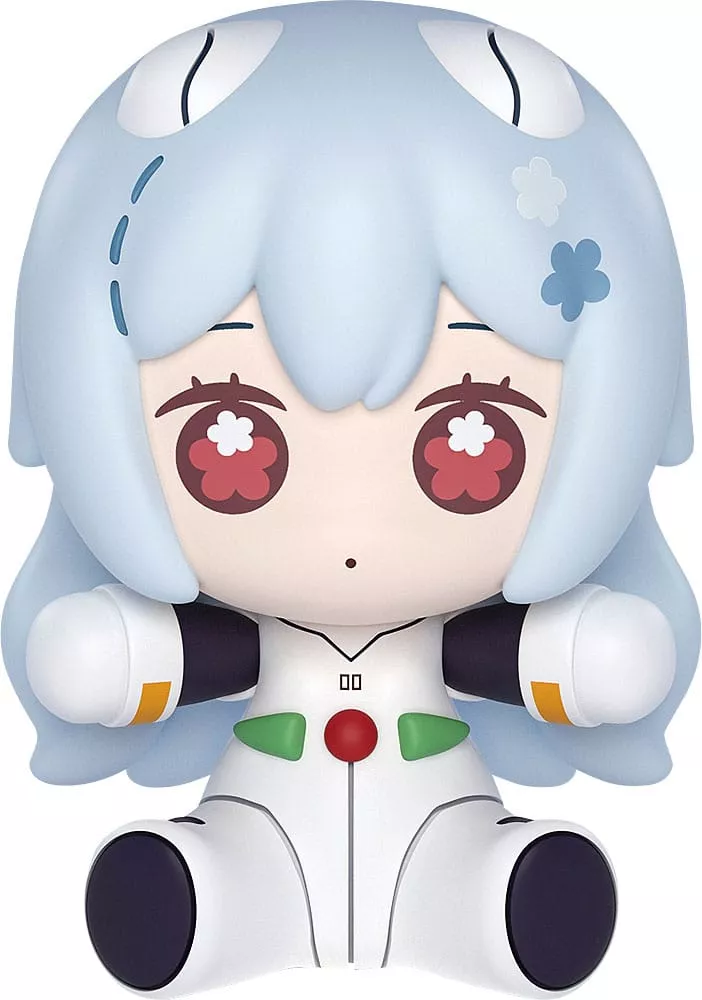 Neon Genesis Evangelion: Rebuild of Evangelion Huggy Good Smile Chibi Figure Rei Ayanami: Long Hair Ver. 7 cm Good Smile Company