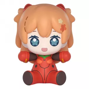 Neon Genesis Evangelion: Rebuild of Evangelion Huggy Good Smile Chibi Figure Asuka Shikinami Langley: Plugsuit Ver. 7 cm