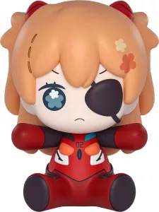 Neon Genesis Evangelion: Rebuild of Evangelion Huggy Good Smile Chibi Figure Asuka Shikinami Langley: Eye Patch Ver. 7 cm Good Smile Company