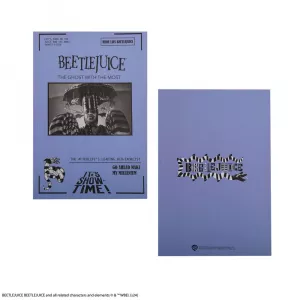 Beetlejuice Notebook It's Show Time Cinereplicas