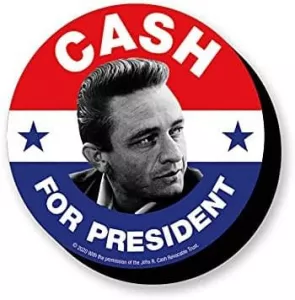 Johnny Cash: President Funky Chunky Magnet