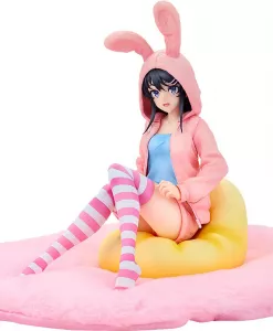 Rascal Does Not Dream of a Knapsack Kid PVC Statue 1/7 Mai Sakurajima Hoodie Look Rabbit Ears Ver. Popular Edition 18 cm Kadokawa