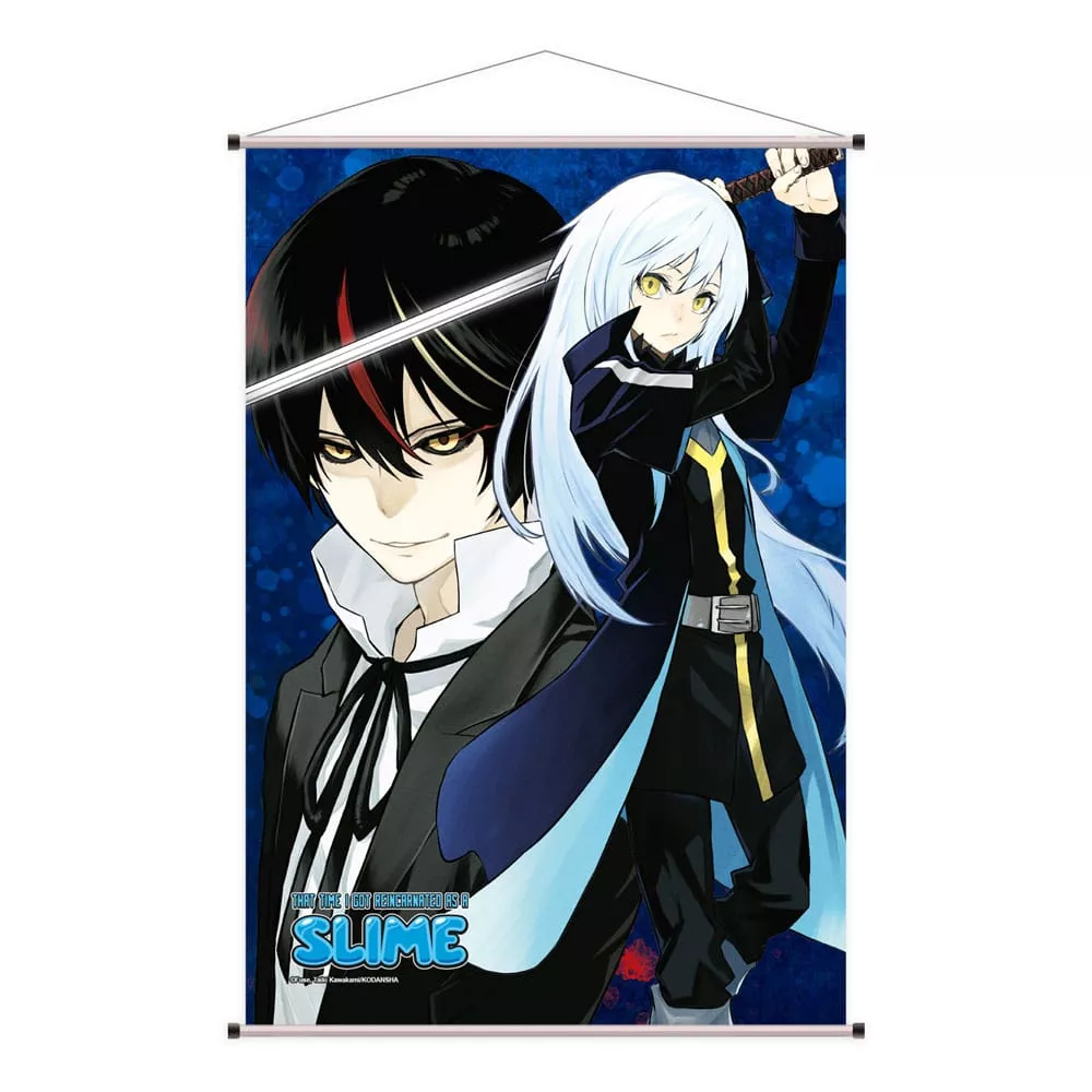 That Time I Got Reincarnated as a Slime Wallscroll Rimuru & Diablo 60 x 90 cm Sakami Merchandise