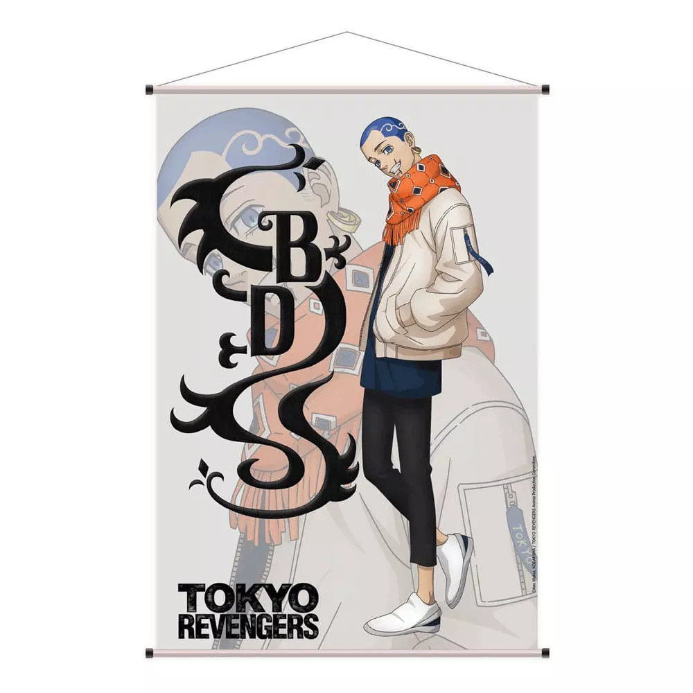 Tokyo Revengers Wallscroll Hakkai 60 x 90 cm Sakami Merchandise