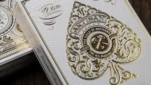 Artisan Playing Cards White Theory11