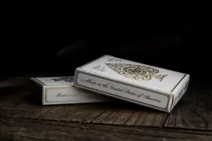 Artisan Playing Cards White Theory11