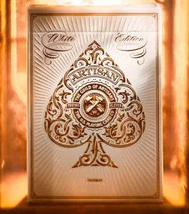 Artisan Playing Cards White Theory11