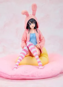 Rascal Does Not Dream of a Knapsack Kid PVC Statue 1/7 Mai Sakurajima Hoodie Look Rabbit Ears Ver. 18 cm Kadokawa