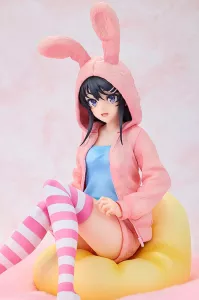 Rascal Does Not Dream of a Knapsack Kid PVC Statue 1/7 Mai Sakurajima Hoodie Look Rabbit Ears Ver. 18 cm Kadokawa