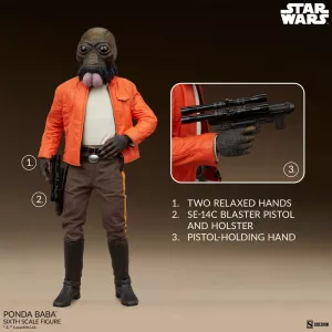 Star Wars Scum & Villainy Action Figure 1/6 Ponda Baba 30 cm Sideshow Collectibles