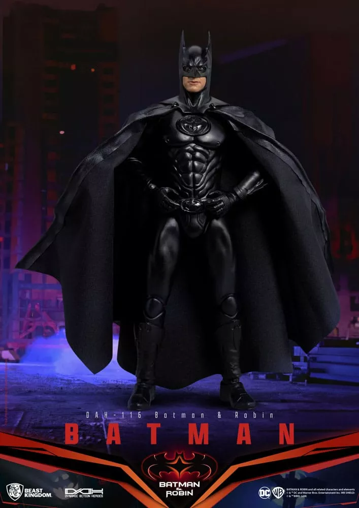 DC Comics Dynamic 8ction Heroes Action Figure 1/9 Batman (Batman & Robin) 21 cm Beast Kingdom Toys