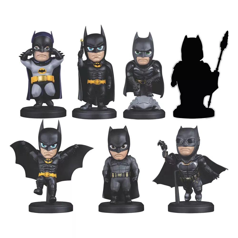 DC Comics Hero Box Generations Series Mini Figures Batman 8 cm Display (6) YuMe Toys