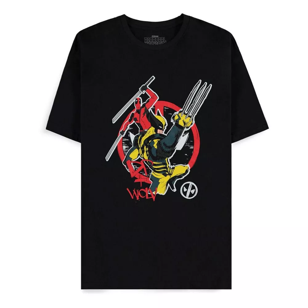 Deadpool T-Shirt DP+ Wolvie Size L Difuzed