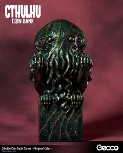 H.P. Lovecraft Cthulhu Mythos Coin Bank Statue Cthulhu (Original Color) 24 cm