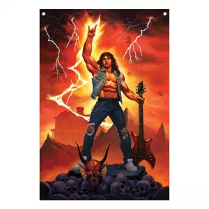 Stranger Things Wall Banner Eddie Munson 120 x 85 cm FaNaTtik