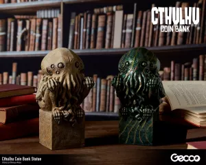 H.P. Lovecraft Cthulhu Mythos Coin Bank Statue Cthulhu (Original Color) 24 cm Gecco