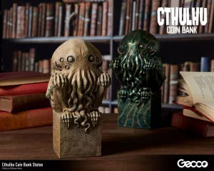 H.P. Lovecraft Cthulhu Mythos Coin Bank Statue Cthulhu (Original Color) 24 cm Gecco